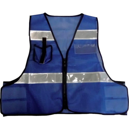 ミズケイ 防犯パトロールベスト(ブルー)