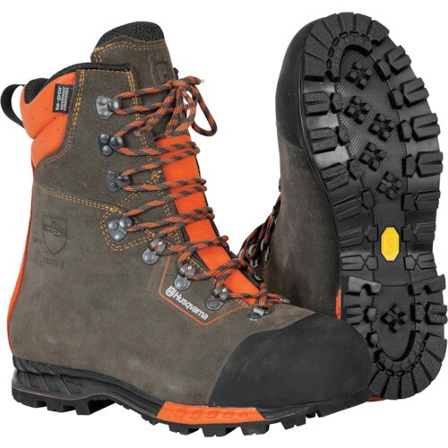 ハスクバーナ プロテクティブレザーブーツファンクシ