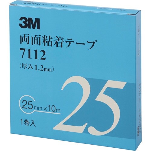 3M 両面粘着テープ 7112 25mmX10m