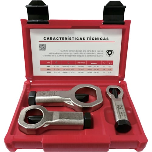 FORZA ナットブレーカーセット 4−36mm