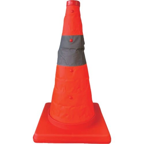 ミズケイ 伸縮発光式三角コーン「テラス」45cm(