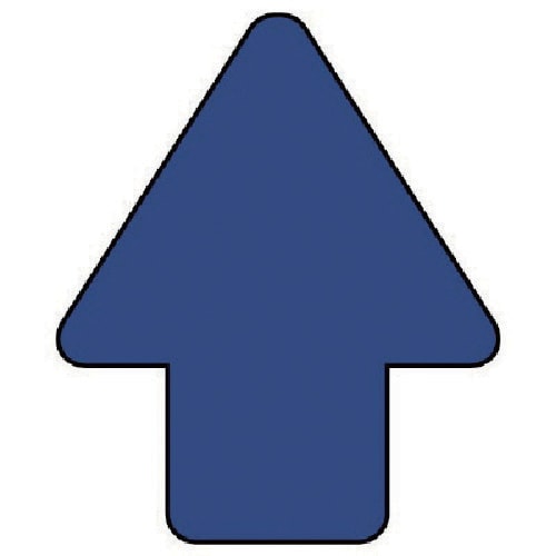 ユニット 矢印ステッカー 青・10枚組・58X49