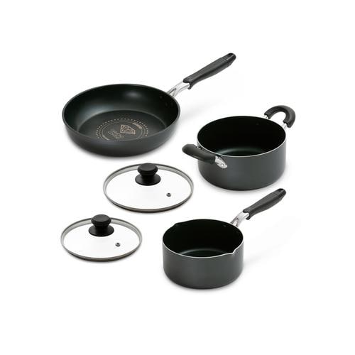 ダイヤモンドコートフライパン・なべ 5点セット