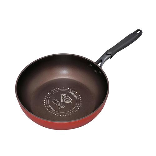 ダイヤモンドコートフライパン IH 炒め鍋28cm