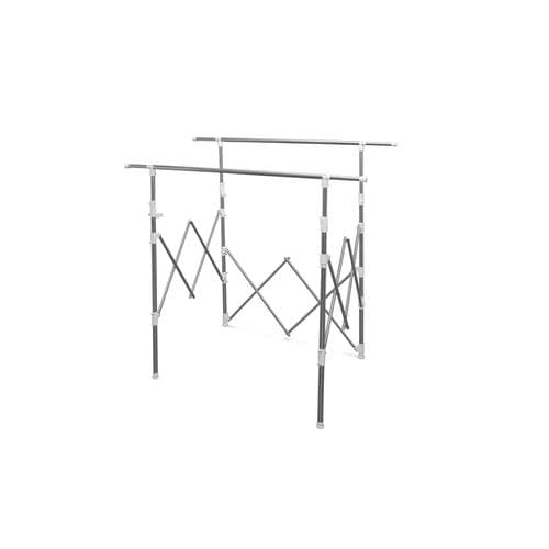 伸縮スリム収納物干し