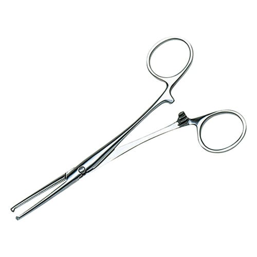 NO21コッヘル止血鉗子直有鈎 110