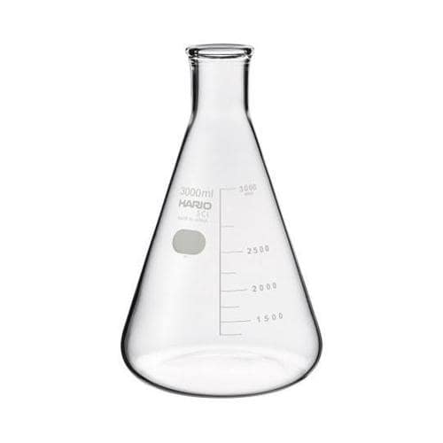 三角フラスコ 3000mL 4個入