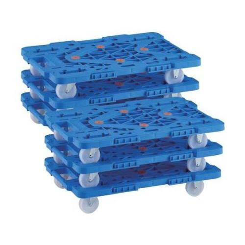 まとめ買い 樹脂製平台車 連結式ルートバ