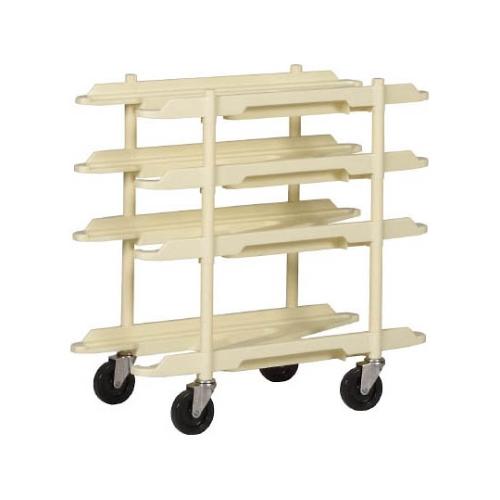 サンパックカート N7940 4段 クリーム