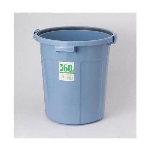 エコポリペール 丸型#60 本体 ブルー 6個入