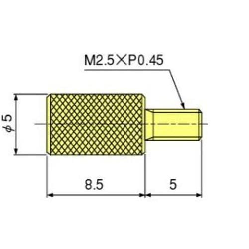 測定子(5パイ平型)φ5 ZS−512