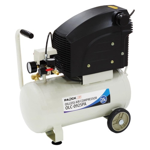 オイルレスエアコンプレッサ 25L OL