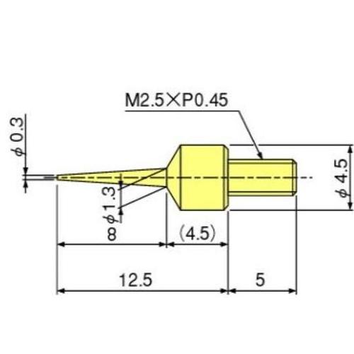 ダイヤルデプス用測定子(DM250)φ0.3