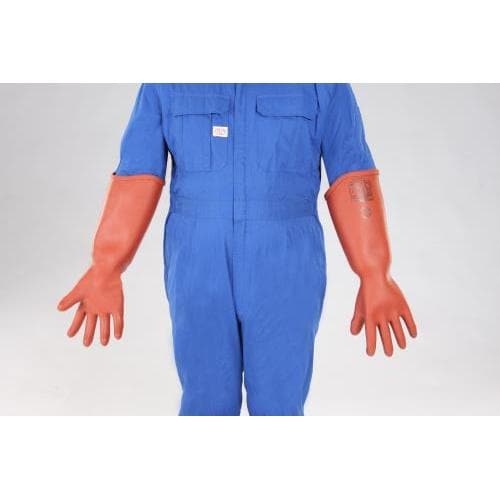 高圧用絶縁ゴム手袋(7000V)EA640ZE−7