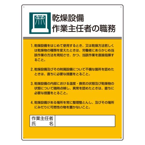 職務表示板 EA983BX−4