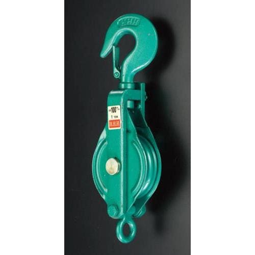 強力型フック付滑車 EA987HA−125A