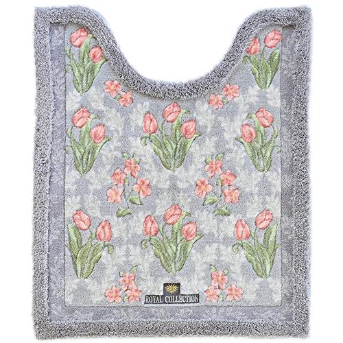 ロイコレアーツロングトイレマットGY