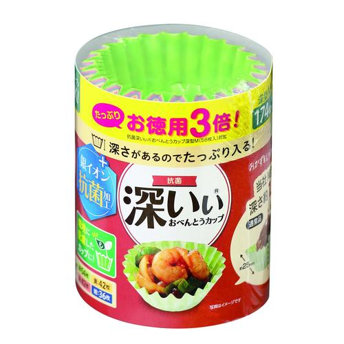 抗菌深いぃべんとうカップ深型M174枚