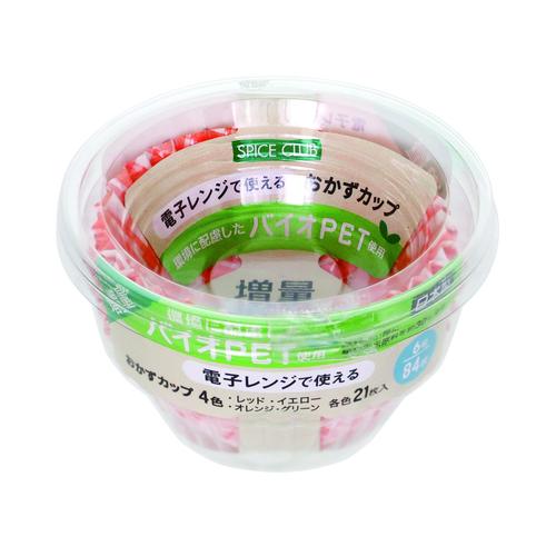 増量バイオPETおかずカップ6号84枚