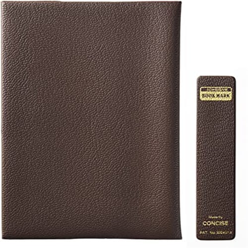 皮革調ブックカバー 文庫サイズ(大) 茶×10