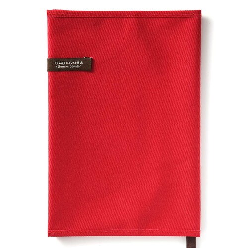カダケス ブックカバーA5 レッド 2個入