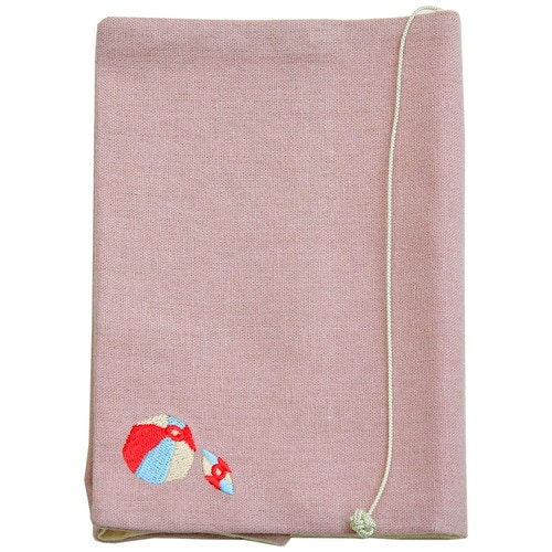 布のブックカバー 紙風船 2個入