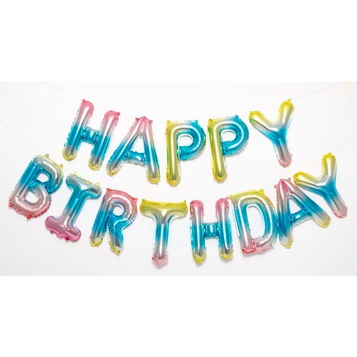 ガーランド バルーン 誕生日 2個入