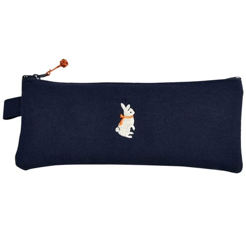 布のペンケ−ス ウサギ柄 2個入