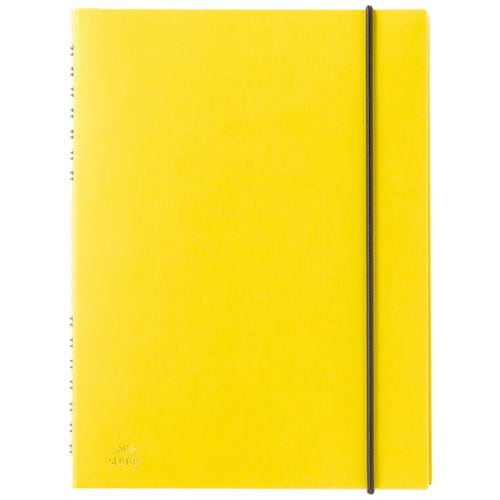 SUNNY リングノート紙カバー A5変形 黄×2
