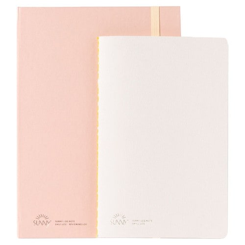 SUNNYログノート スモールログノート付 桃×2