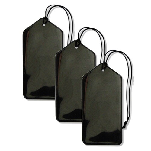 ネームタグ 黒 3枚入 6個入