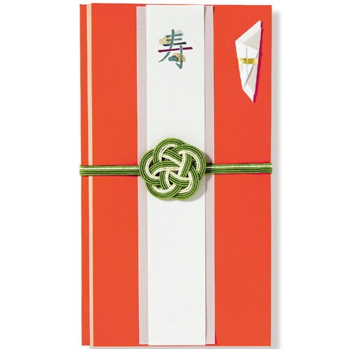 ご祝儀袋 寿草花 紅松 5個入