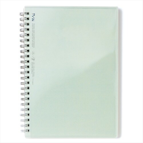 PiN リングノートA5 3mm方眼 グリーン×2