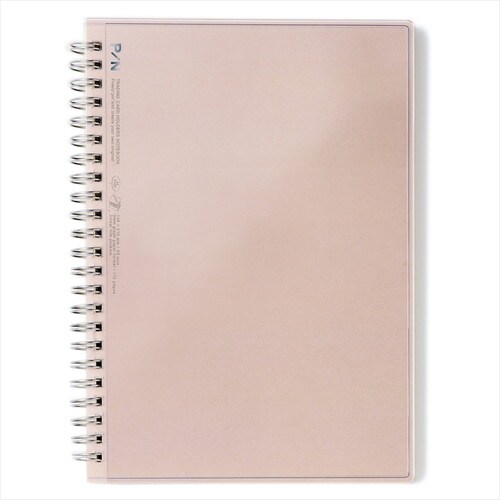 PiN リングノートA5 3mm方眼 ベージュ×2