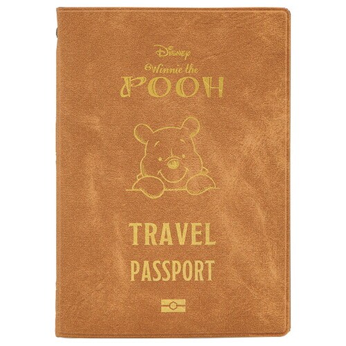 パスポートカバー Vintage くまのプー×2