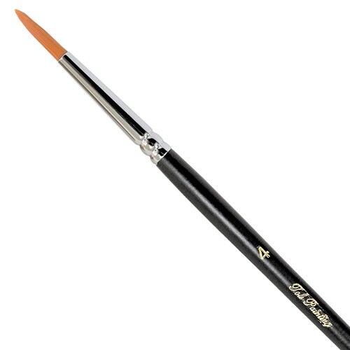 トールペイント用 ナイロン 丸筆 4号 5本入