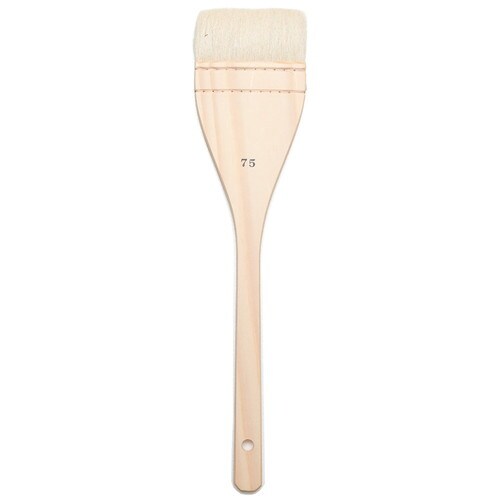 タケダ 絵刷毛 山羊毛 75mm 2本入