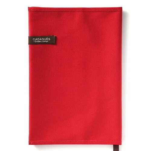 カダケス ブックカバー文庫 レッド 3個入