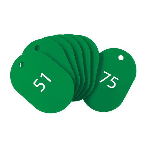 スチロール番号札 大 51から75 2箱入