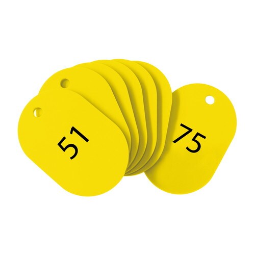 スチロール番号札 大 51から75 2箱入