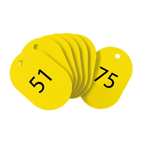 スチロール番号札 小 51から75 2箱入