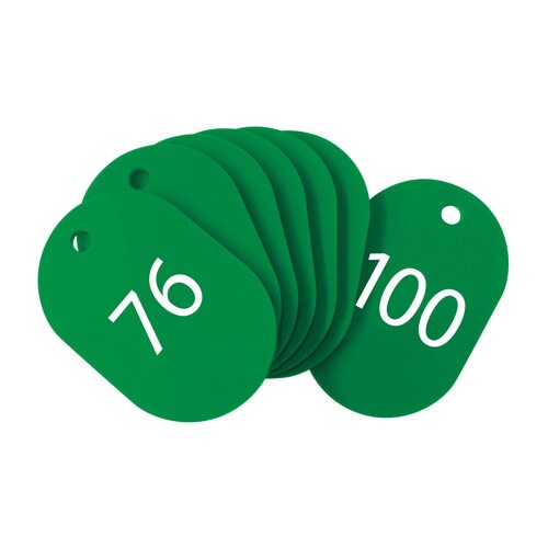 スチロール番号札 小 76から100 2箱入