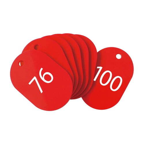 スチロール番号札 小 76から100 2箱入