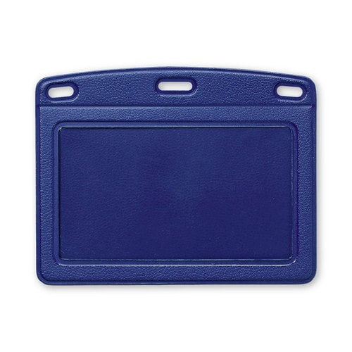 名札用ケース レザー調 ヨコ名刺サイズ 10枚入り