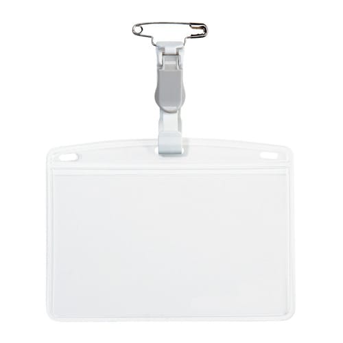 タッグ名札 プラクリップ PETプレート ハード