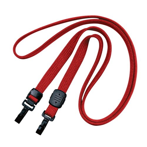 ループクリップ ダブルフック式 赤 10本入