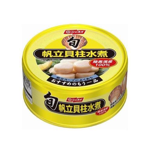 旬 帆立水煮 EO 缶 120g x12