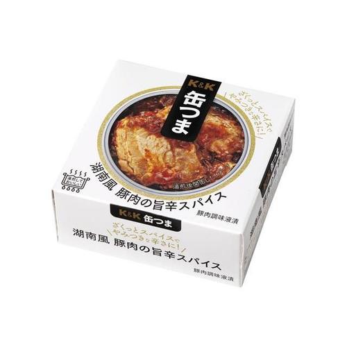 缶つま 湖南風豚肉の旨辛スパイス 75g x6