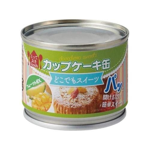 どこでもスイーツ缶カップケーキフルーツ55gx24