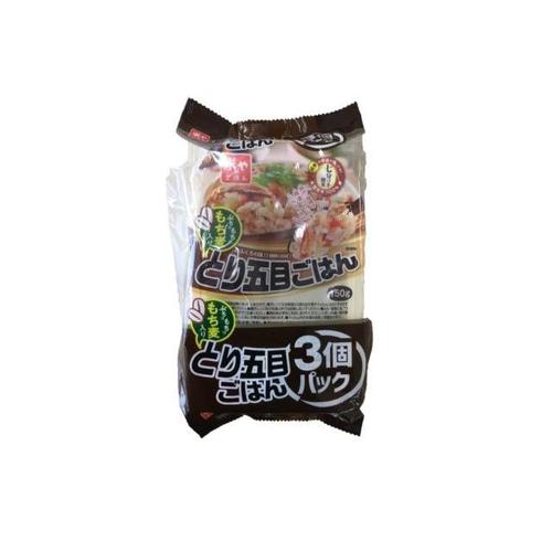もち麦入りとり五目ごはん3食150gx3x8